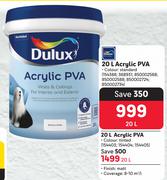 Dulux Acrylic PVA (Tinted Colour)-20Ltr