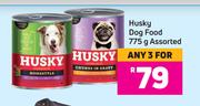 Husky Dog Food Assorted-For 3 x 775g