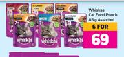 Whiskas Cat Food Pouch Assorted-For 6 x 85g