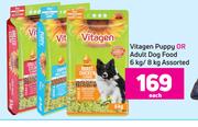 Vitagen Puppy Or Adult Dog Food Assorted-6kg/8kg