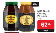 Mrs Ball's Chutney (All Variants)-1.1Kg Each