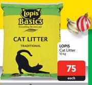 Lopis Cat Litter-10kg Each