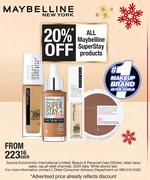 Maybelline Super Stay Products-Each