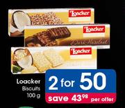 Loacker Biscuits-2 x 100g