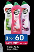 Handy Andy Cream-3 x 750ml