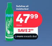 Sofnfree Oil Moisturiser-350ml