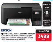 Epson L3250 3 In 1 Eco Tank Printer