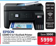 Epson L5290 4 In 1 Eco Printer