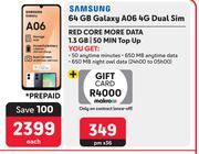 Samsung Galaxy A06 4G 64GB Dual Sim
