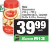Nola Mayonnaise Assorted-750g/780g Each
