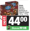   Hinds Spices Chicken, Barbeque Or Steak & Chops-For 2 x 130g-170g