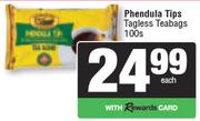 Phendula Tips Tagless Teabags-100s Each