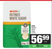 Spar Refined White Sugar-2.5Kg