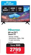 Hisense 32" (80cm) Smart TV 32A4K