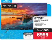 Skyworth 55" (149cm) Smart UHD Google TV 55SUE9350F