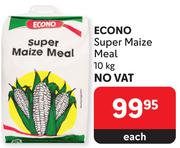 Econo Super Maize Meal-10Kg Each