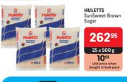 Huletts Sun Sweet Brown Sugar-25 x 500g