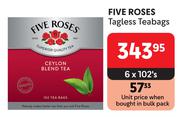 Five Roses Tagless Teabags-6 x 102's