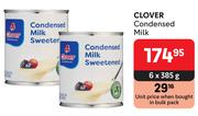 Clover Condensed Milk-6 x 385g