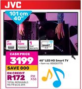 JVC 40" (101cm) LED HD Smart TV