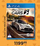 Project Cars 3 Game For PS4
