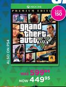 Grand Theft Auto V Game For Xbox One