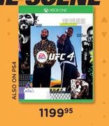 UFC 4 Game Foe Xbox One