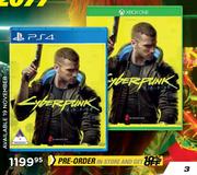 Cyberpunk Game For PS4/Xbox One