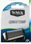 Schick Quattro Blade Cartridge Refills-Per Pack