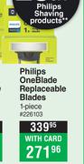 Philips One Blade Replaceable Blades 1 Piece