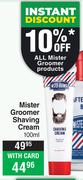 Mister Groomer Shaving Cream-100ml