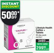 Lifestyle Health Calflex+ Tablets 30 Day Pack-Per Pack
