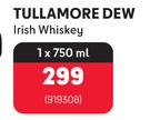 Tullamore Dew Irish Whiskey 919308-1 x 750ml