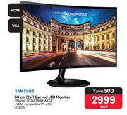 Samsung 24"(60cm) Curved  LED Monitor LC24F39OFHAXXA