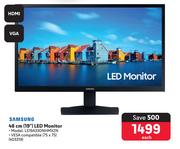 Samsung 19"(48cm) LED Monitor LS19A33ONHMXZN 