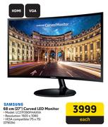 Samsung 27"(68cm) Curved LED Monitor LC27F39OFHAXXA
