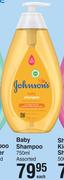 Johnson's Baby Shampoo Assorted- 750ml
