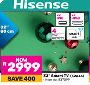 Hisense 32"(80cm) Smart TV 32A4K