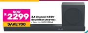 Hisense 3.1 Channel 480W Soundbar HS3100