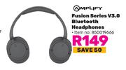 Amplify Fusion Series V3.0 Bluetooth Headphones