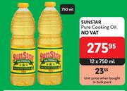Sunstar Pure Cooking Oil-12 x 750ml