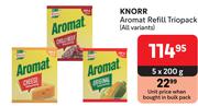 Knorr Aromat Refill Triopack (All Variants)-5 x 200g