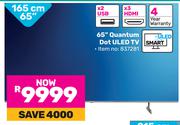Hisense 165cm (65") Quantum Dot ULED TV