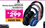 Volkano Phonic Series Bluetooth Headphones-Each