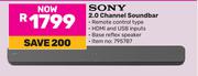 Sony 2.0 Channel Soundbar