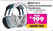 Amplify Stellar Series Bluetooth Headphones-Each