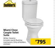 Builders Miami Close Couple Toilet Suite