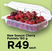 New Season Cherry Punnets-160g Each