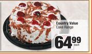 Country Value Cake Range-Each