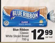 Blue Ribbon Classic White Sliced Bread-700g Per Loaf